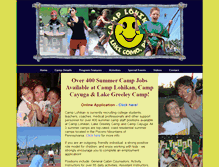 Tablet Screenshot of lohikancamps.com